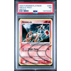 Pokémon TCG: Arceus AR3 PSA 7 Holo - Platinum