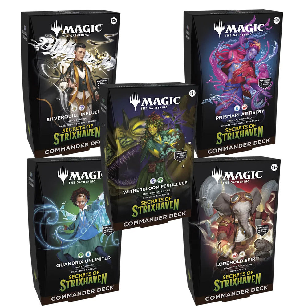 Magic the Gathering: Secrets of Strixhaven Commander Deck