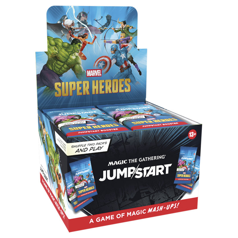 Magic the Gathering: Marvel Super Heroes Jumpstart Booster Box