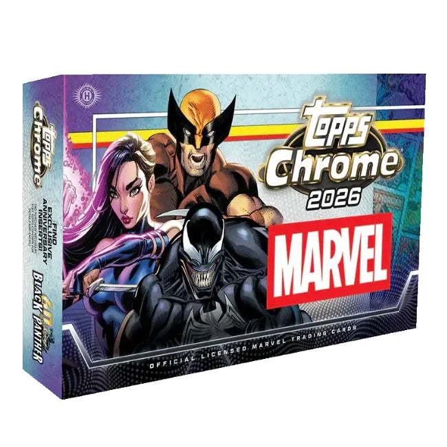 Topps Chrome Marvel Comics 2026 Hobby Box