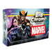 The Topps Chrome Marvel Comics 2026 Hobby Box by Topps features Wolverine, Psylocke, and Venom on the cover with a striking Marvel logo and vivid background design.