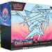 The Pokémon TCG: Chaos Rising Pokémon Center Elite Trainer Box by The Pokémon Company showcases a striking white line art Pokémon set against a vibrant pink and blue background, complete with official Pokémon logos and a choking hazard warning. Designed exclusively for the Pokémon Center, this Elite Trainer Box embodies the dynamic spirit of Chaos Rising and the formidable power of Mega Evolution—making it an essential addition for dedicated collectors and passionate fans.