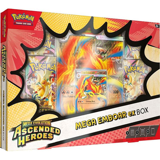 Pokémon TCG: Ascended Heroes ex box