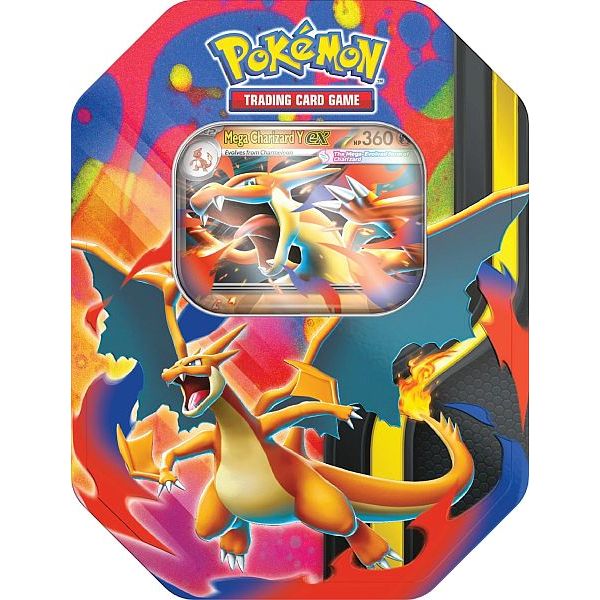 Pokémon TCG: Mega Charizard samlarplåtbox