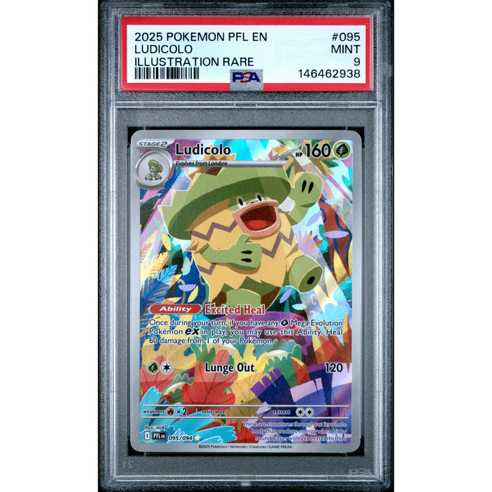 Pokémon TCG: Ludicolo #095 PSA 9-146462938