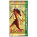 The Magic the Gathering: The Hobbit Collector Booster Display by Wizards of the Coast features a collector booster pack adorned with a red dragon and The Hobbit branding, accented in green and gold. Each pack contains 15 cards and is suitable for ages 13 and up.