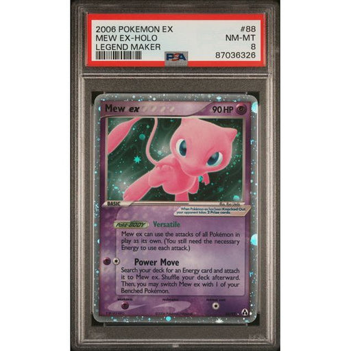 Pokémon TCG: Mew Ex Holo #88 PSA 8-87036326