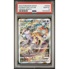 Pokémon TCG: Mewtwo Vstar #GG44 PSA 10 - Crown Zenith