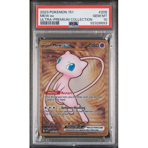 Pokémon TCG: Mew Ex #205 PSA 10-92328693
