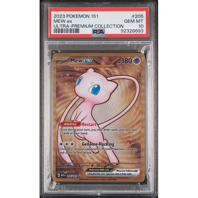 Pokémon TCG: Mew Ex #205 PSA 10-92328693