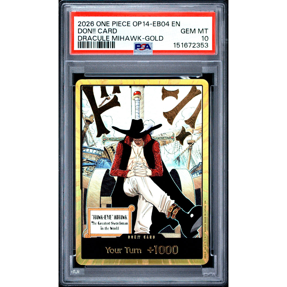 One Piece TCG: Don!! Card PSA 10