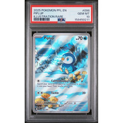 Pokémon TCG: Piplup #098 PSA 10 - Phantasmal Flames