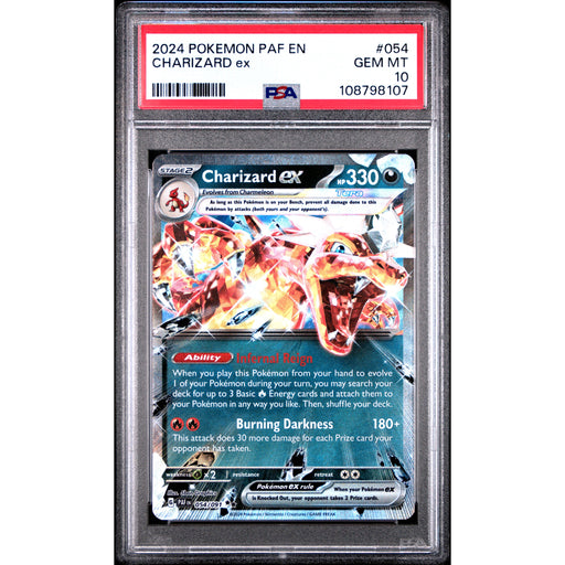 Pokémon TCG: Charizard Ex #054 PSA 10-108798107