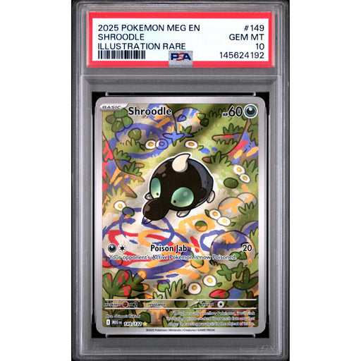 Pokémon TCG: Shroodle #149 PSA 10 - Mega Evolution-145624192