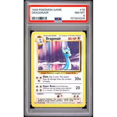 Pokémon TCG: Dragonair #18 PSA 8 - Base