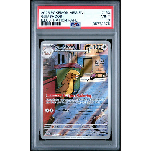 Pokémon TCG: Gumshoos #153 PSA 9 - Mega Evolution-135772375