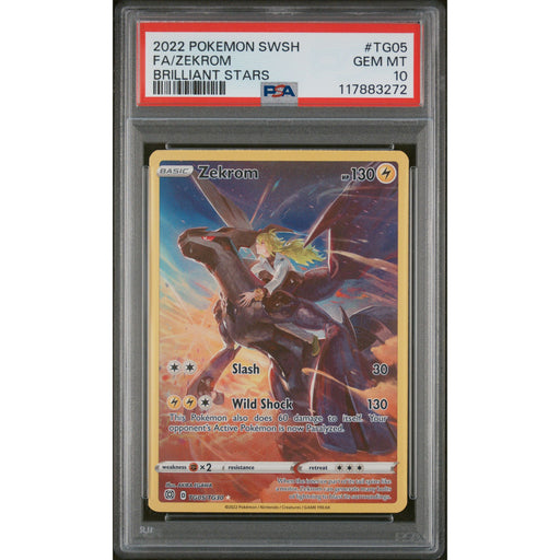 Pokémon TCG: Zekrom #TG05 PSA 10-117883272