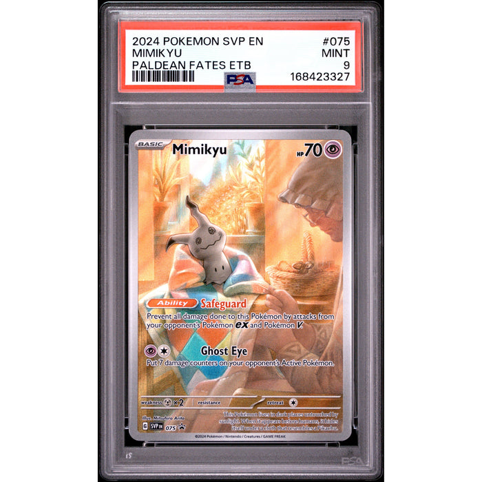 Pokémon TCG: Mimikyu #075 PSA 9-168423327