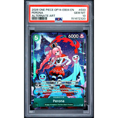 One Piece TCG: Perona #033 PSA 10