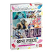 One Piece Card Game: Premium Card Collection - Bandai Card Games Fest 23-24 Edition folder with Now Designing text overlaid on character artwork.