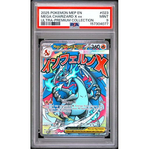 Pokémon TCG: Mega Charizard X Ex #023 PSA 9-157304077
