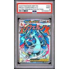 Pokémon TCG: Mega Charizard X Ex #023 PSA 9 - Mega Evolution Promo