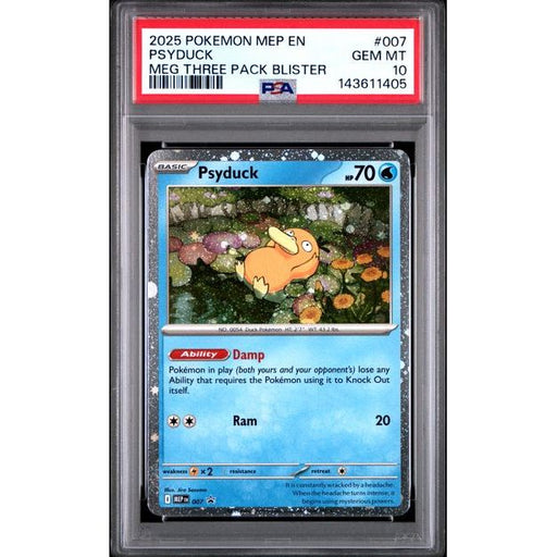 Pokémon TCG: Psyduck #007 PSA 10-143611405