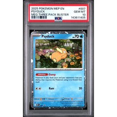 Pokémon TCG: Psyduck #007 PSA 10 - Detective Pikachu
