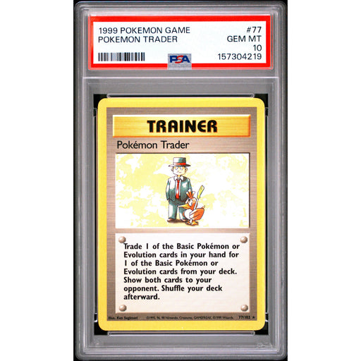 Pokémon TCG: Pokemon Trader #77 PSA 10-157304219