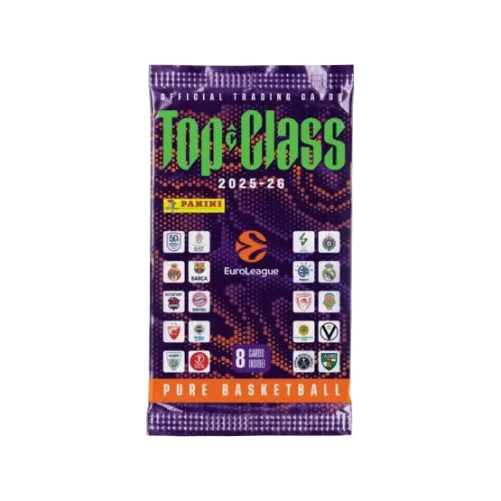 Panini: EuroLeague Top Class 2025-26 Basketball Booster Pack