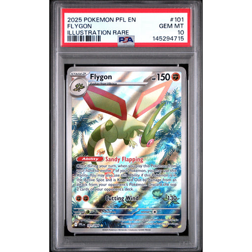 Pokémon TCG: Flygon #101 PSA 10 - Phantasmal Flames-145294715