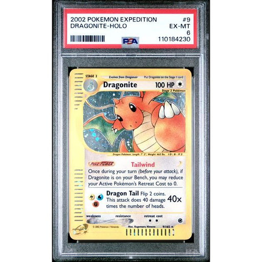 Pokémon TCG: Dragonite Holo #9 PSA 6-110184230