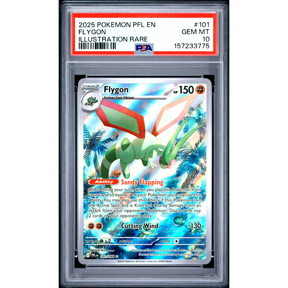 Pokémon TCG: Flygon #101 PSA 10