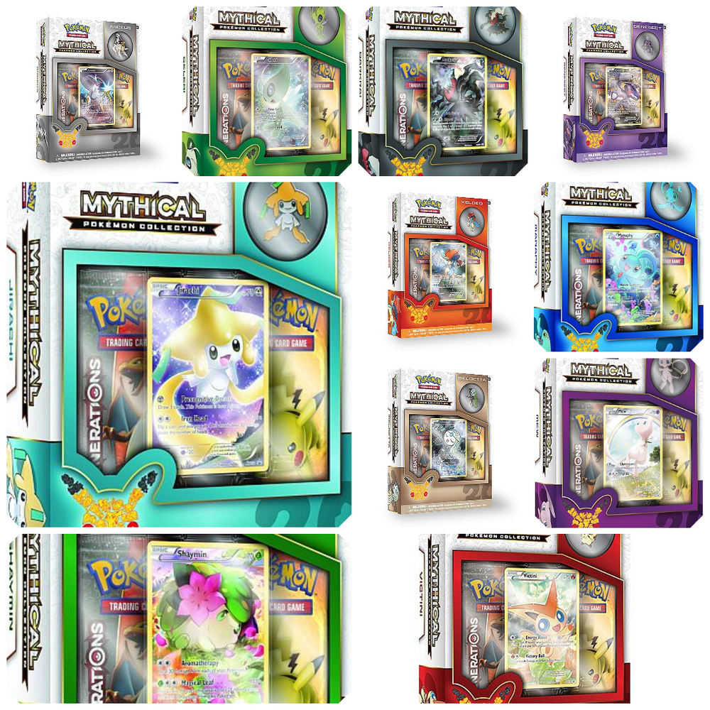 Pokémon TCG: Generations Mythical Collection komplettpaket