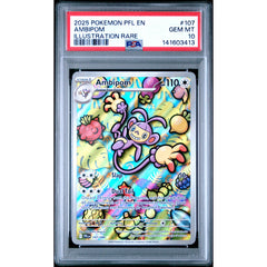 Pokémon TCG: Ambipom #107 PSA 10