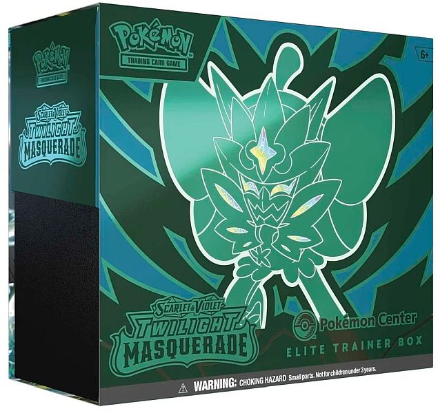 Pokémon TCG: Twilight Masquerade Pokémon Center elittränarbox