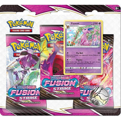 Pokemon TCG: Sword & Shield Fusion Strike 3-pak Blister