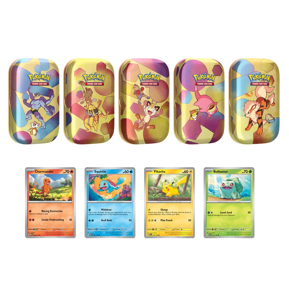 Pokémon TCG: Costco 151 5-pack Tin Bundle