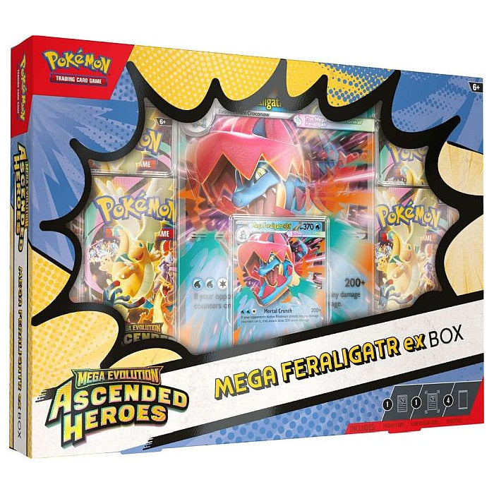 Pokémon TCG: Mega Feraligatr ex box