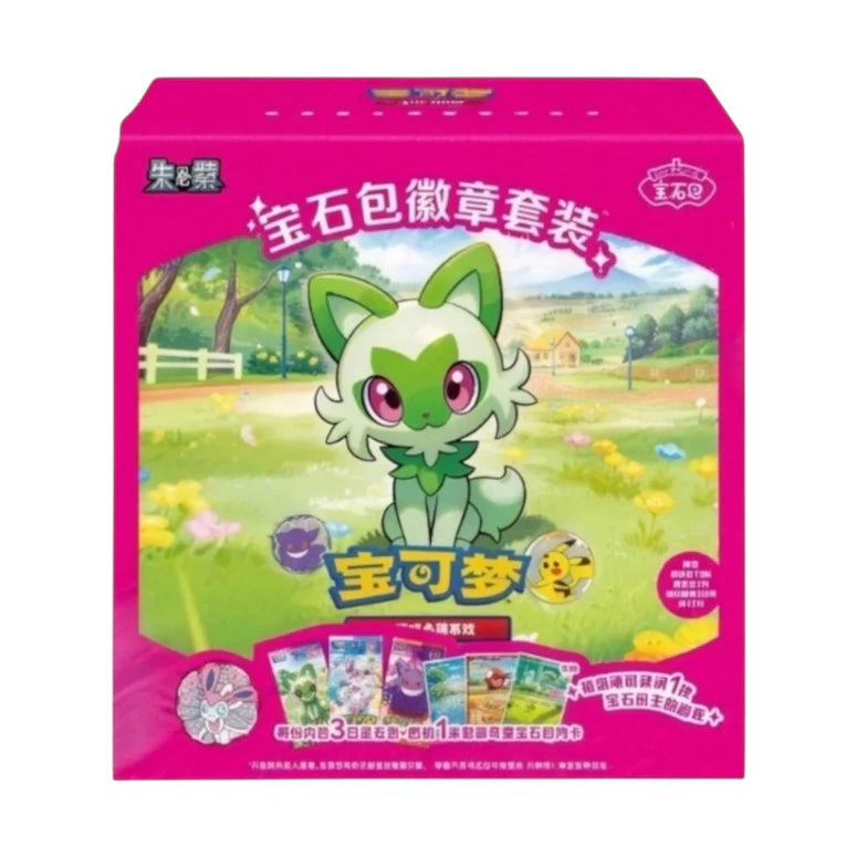 Pokémon TCG: gem pack badge set box (kinesisk)