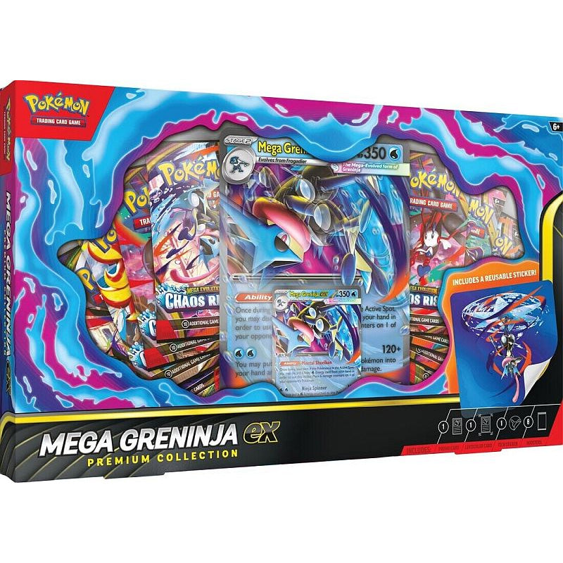 Pokémon TCG: Mega Greninja ex Premium Collection Box