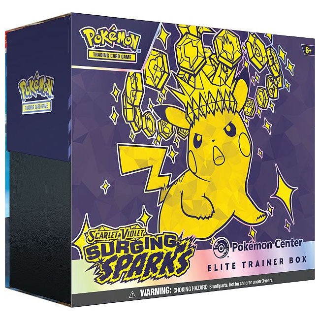 Pokémon TCG: Surging Sparks Pokémon Center Elite Trainer Box