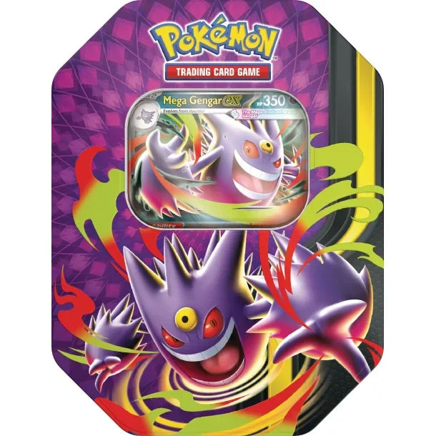Pokémon TCG: Mega ex tin sommar 2026