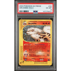 Pokémon TCG: Arcanine Holo #H2 PSA 6 - Skyridge
