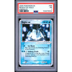Pokémon TCG: Regice Ex Holo #98 PSA 1 - Emerald
