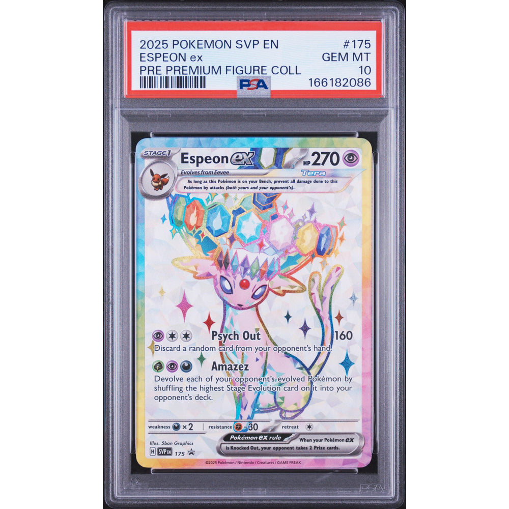 Pokémon TCG: Espeon Ex #175 PSA 10 - Scarlet & Violet Promo