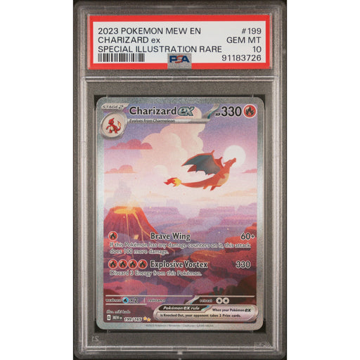 Pokémon TCG: Charizard Ex #199 PSA 10 - 151-91183726