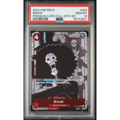 One Piece TCG: Brook #022 PSA 10