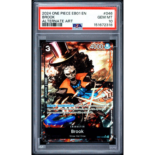 One Piece TCG: Brook #046 PSA 10-151672318