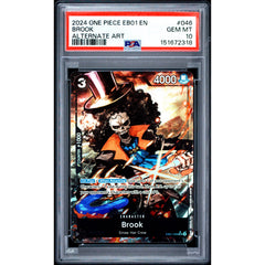 One Piece TCG: Brook #046 PSA 10